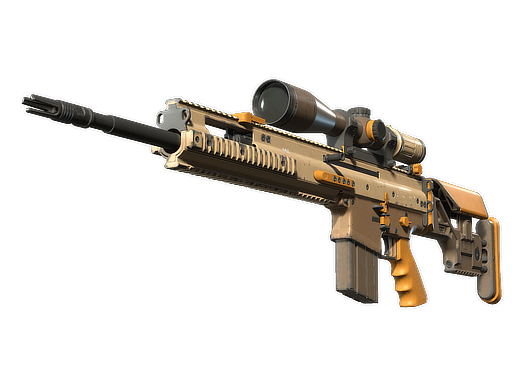 SCAR-20 | Short Ochre (Field-Tested)