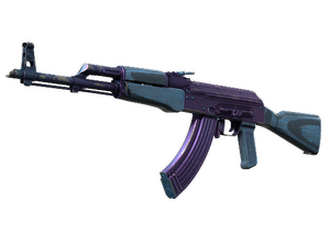 AK-47 | Midnight Laminate (Well-Worn)