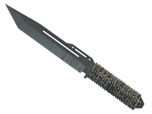 ★ Paracord Knife | Damascus Steel (Battle-Scarred)