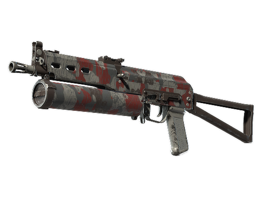 PP-Bizon | Wood Block Camo (Well-Worn)