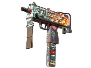 MAC-10 | Derailment (Battle-Scarred)