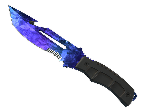 ★ StatTrak™ Survival Knife | Doppler Sapphire (Factory New)