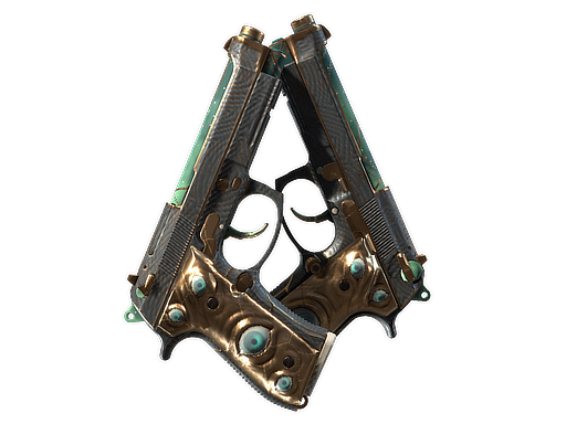 StatTrak™ Dual Berettas | Angel Eyes (Factory New)