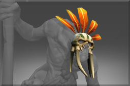 Autographed Tribal Megadon Mask