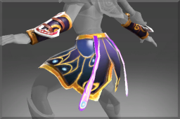 Autographed Skirt of the Fluttering Amethyst