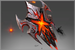 Autographed Shield of the Burning Nightmare
