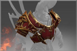 Inscribed Pauldrons of the Daemon Prince
