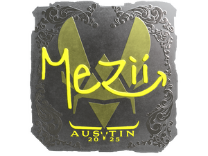 Sticker | mezii (Foil) | Austin 2025