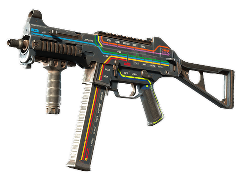 Souvenir UMP-45 | Late Night Transit (Battle-Scarred)