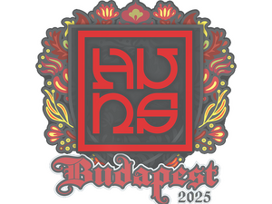 Sticker | The Huns | Budapest 2025