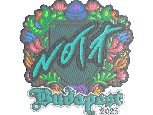 Sticker | nota (Embroidered) | Budapest 2025
