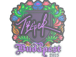 Sticker | Tiger (Embroidered) | Budapest 2025