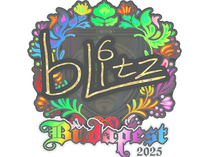 Sticker | bLitz (Holo) | Budapest 2025