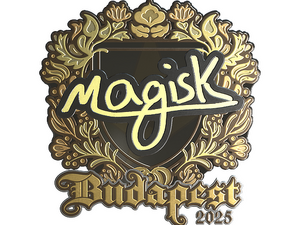 Sticker | Magisk (Gold) | Budapest 2025