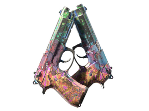 Souvenir Dual Berettas | Sweet Little Angels (Battle-Scarred)
