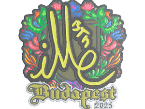 Sticker | iM (Embroidered) | Budapest 2025