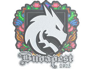 Sticker | Team Spirit (Embroidered) | Budapest 2025