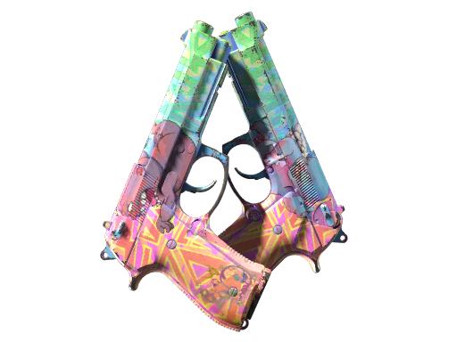 Souvenir Dual Berettas | Sweet Little Angels (Well-Worn)