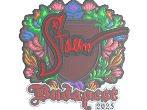 Sticker | Staehr (Embroidered) | Budapest 2025