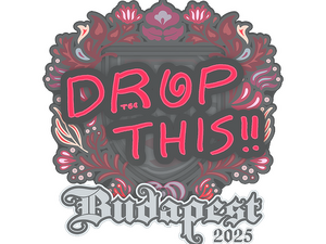 Sticker | drop | Budapest 2025