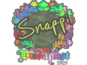 Sticker | Snappi (Holo) | Budapest 2025