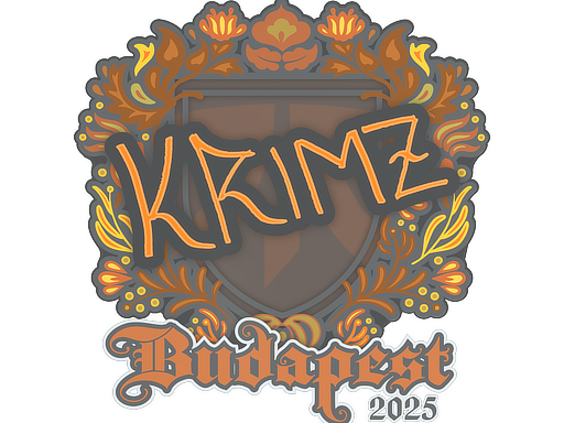 Sticker | KRIMZ | Budapest 2025