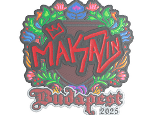 Sticker | Maka (Embroidered) | Budapest 2025