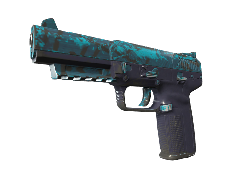 Souvenir Five-SeveN | Midnight Paintover (Well-Worn)