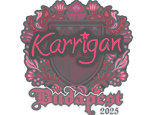 Sticker | karrigan | Budapest 2025