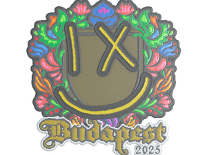 Sticker | lux (Embroidered) | Budapest 2025