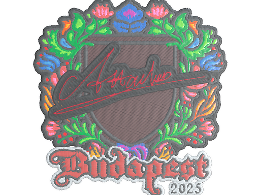 Sticker | Attacker (Embroidered) | Budapest 2025
