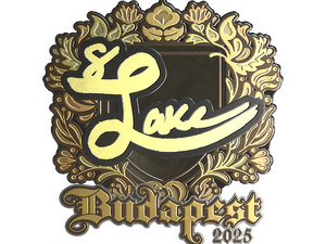 Sticker | Lake (Gold) | Budapest 2025