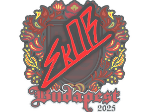 Sticker | sk0R | Budapest 2025