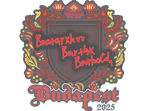 Sticker | Bart4k | Budapest 2025