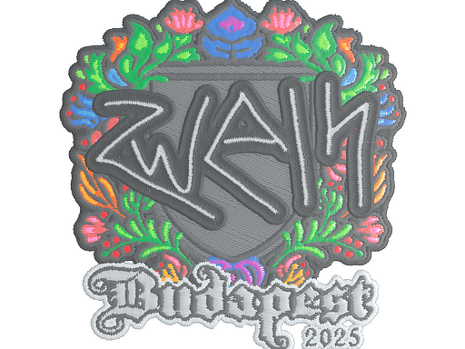 Sticker | zweih (Embroidered) | Budapest 2025