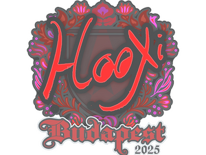 Sticker | HooXi | Budapest 2025