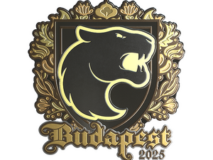 Sticker | FURIA (Gold) | Budapest 2025