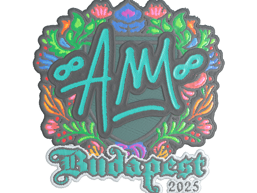 Sticker | AW (Embroidered) | Budapest 2025