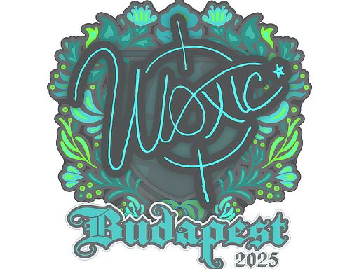 Sticker | woxic | Budapest 2025