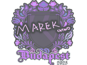 Sticker | Marek | Budapest 2025