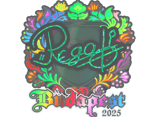 Sticker | regali (Holo) | Budapest 2025