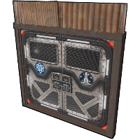 Space Base Sheet Metal Double Door
