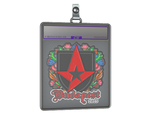 Sticker Slab | Astralis (Embroidered) | Budapest 2025