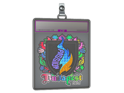 Sticker Slab | Passion UA (Holo) | Budapest 2025