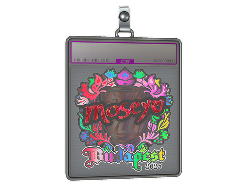 Sticker Slab | Moseyuh (Holo) | Budapest 2025