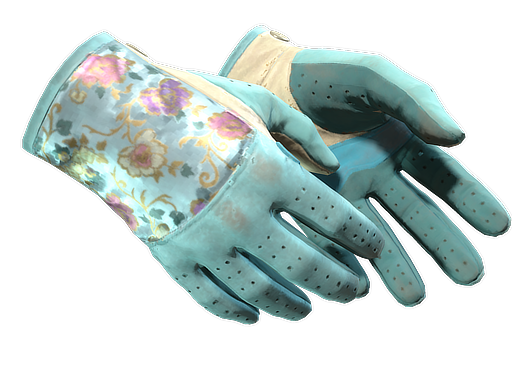 ★ Driver Gloves | Brocade Flowers (Well-Worn)