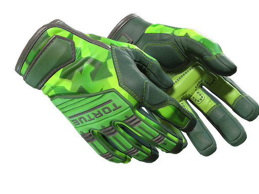 ★ Specialist Gloves | Lime Polycam (Minimal Wear)