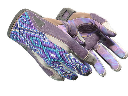 ★ Sport Gloves | Violet Beadwork (Field-Tested)