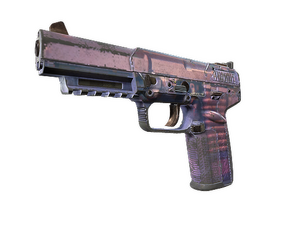 ST™ Five-SeveN | Dark Polymer (Battle-Scarred)
