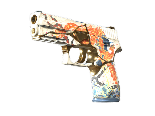 StatTrak™ P250 | Kintsugi (Minimal Wear)